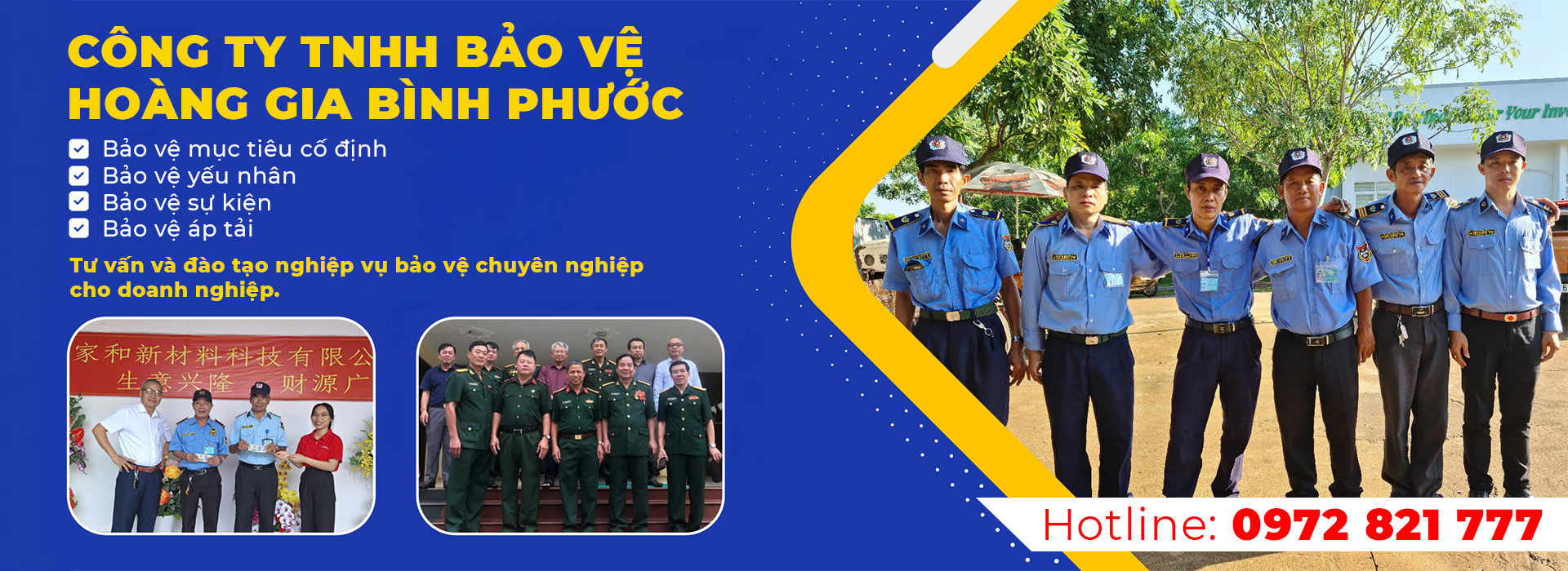 CÔNG TY TNHH BẢO VỆ HOÀNG GIA BÌNH PHƯỚC
